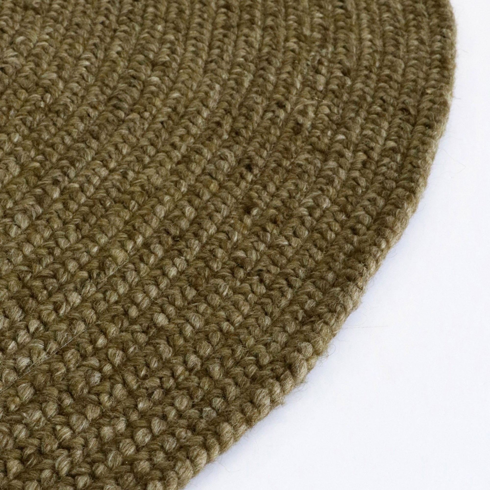 Baya Tairua Moss Green Round Rug