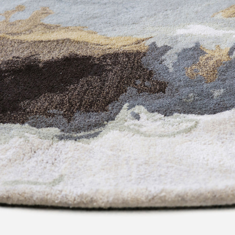 Baya Vale Sandstone Round Rug – Jarvis + Jarvis Home