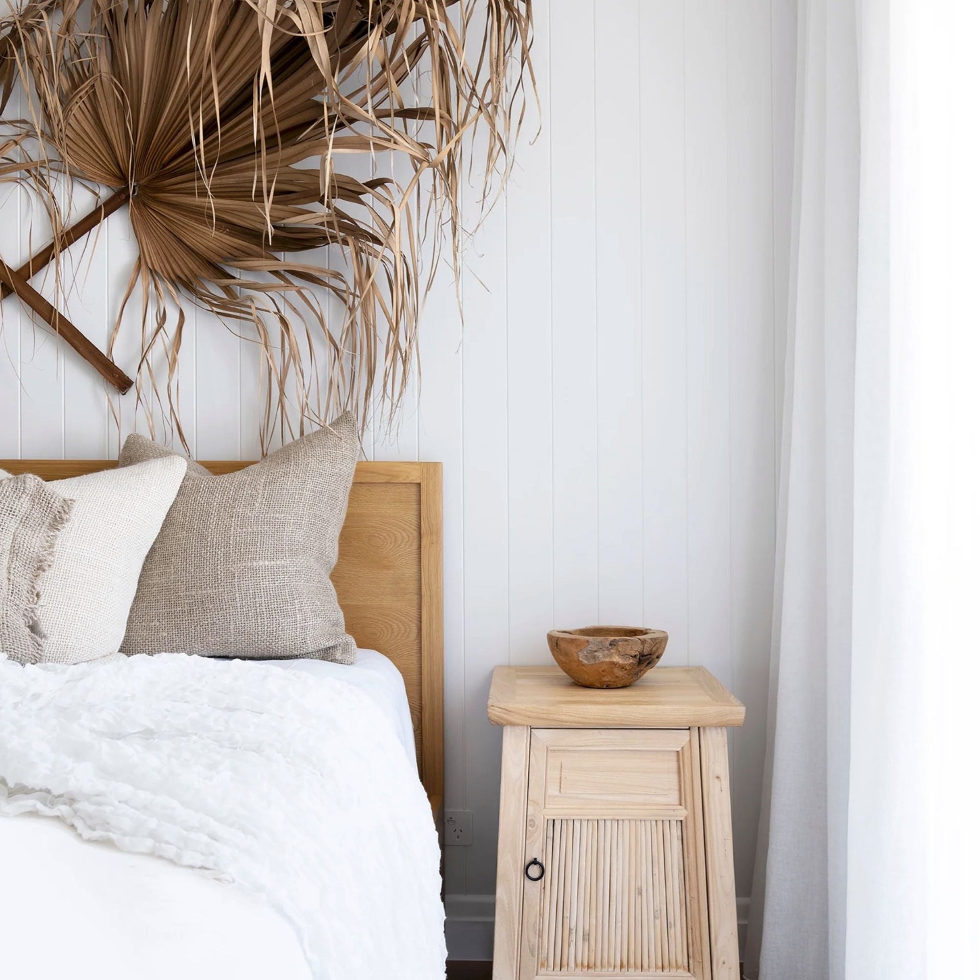 Uniqwa Bamboo Bedside Set - Blond