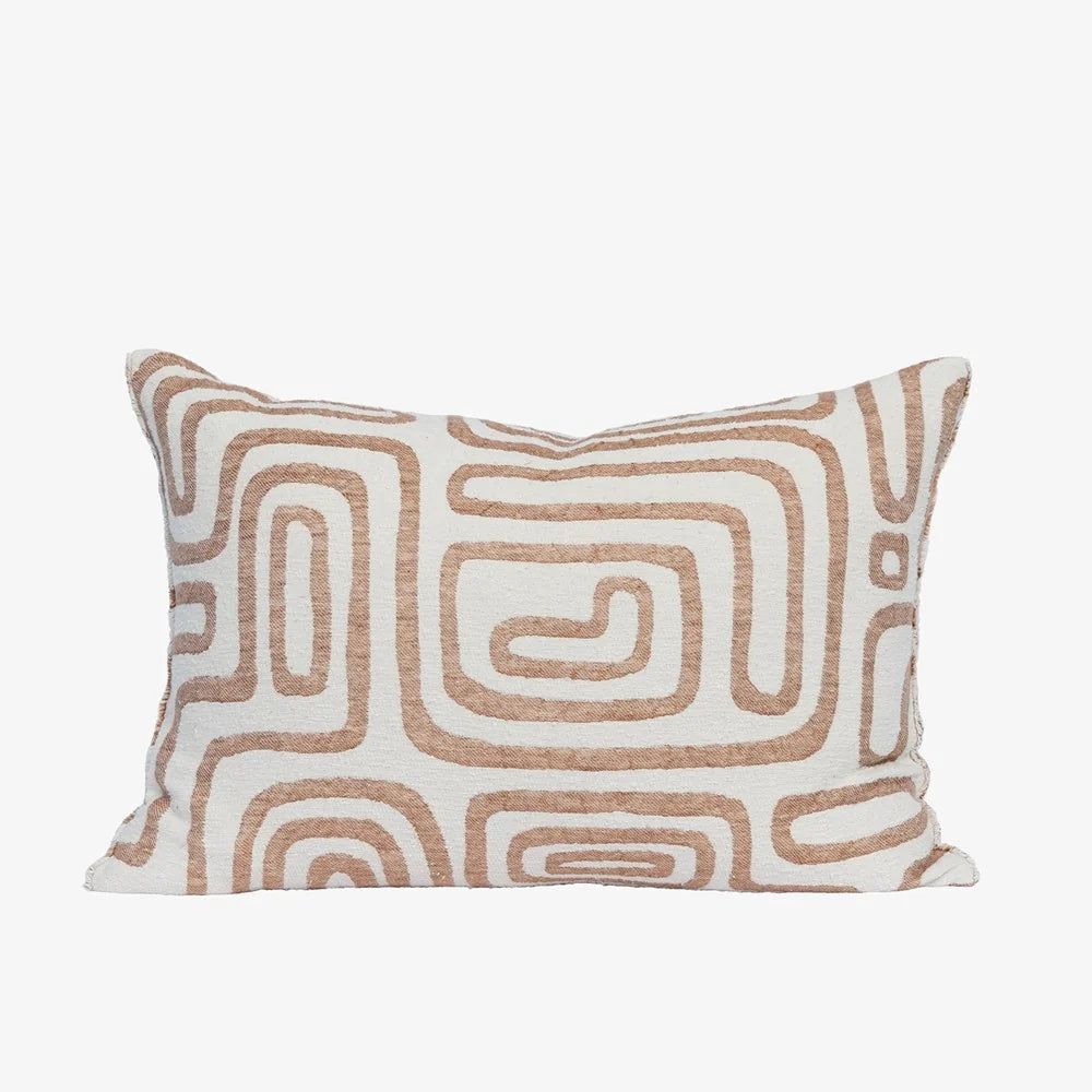Eadie Wander Cushion - Nutmeg