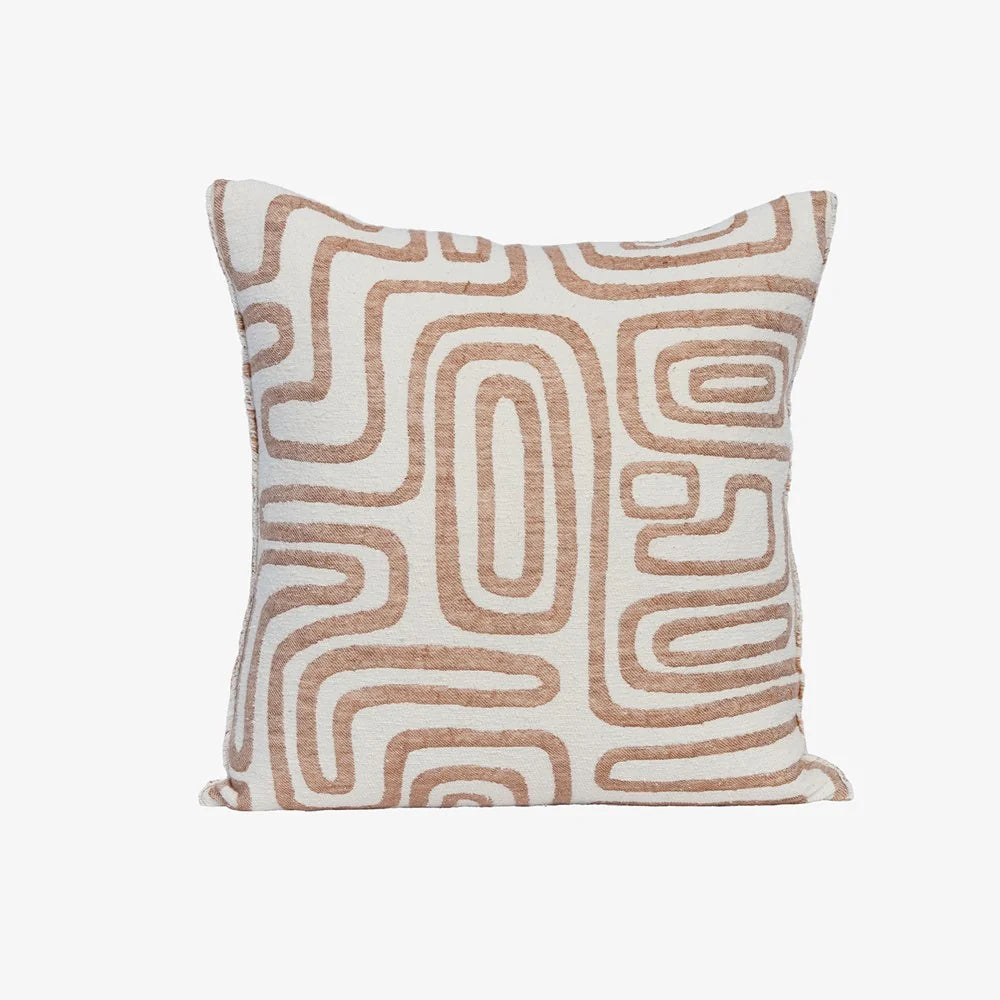 Eadie Wander Cushion - Nutmeg
