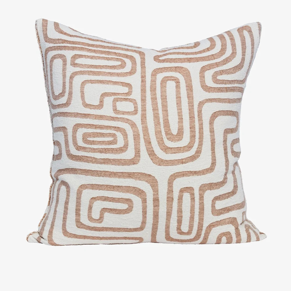 Eadie Wander Cushion - Nutmeg