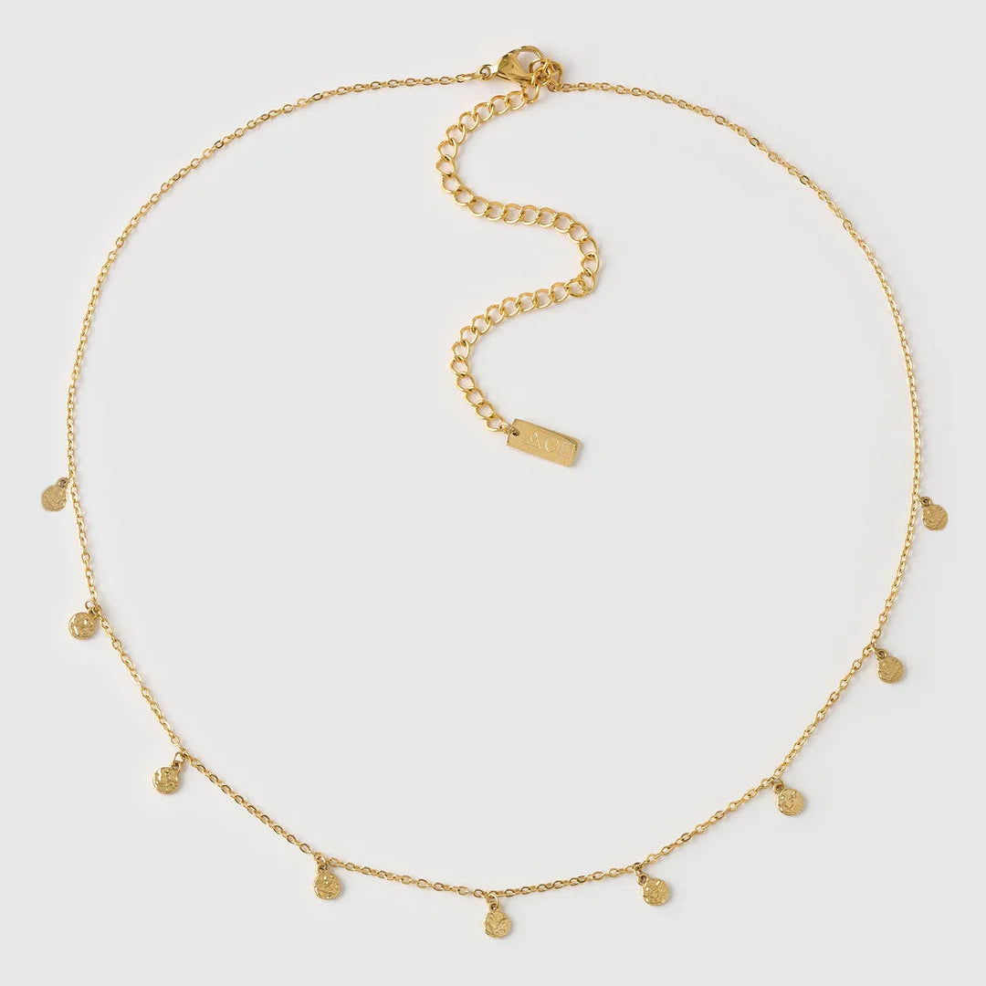 Zahara Gold Neclace by Arms of Eve