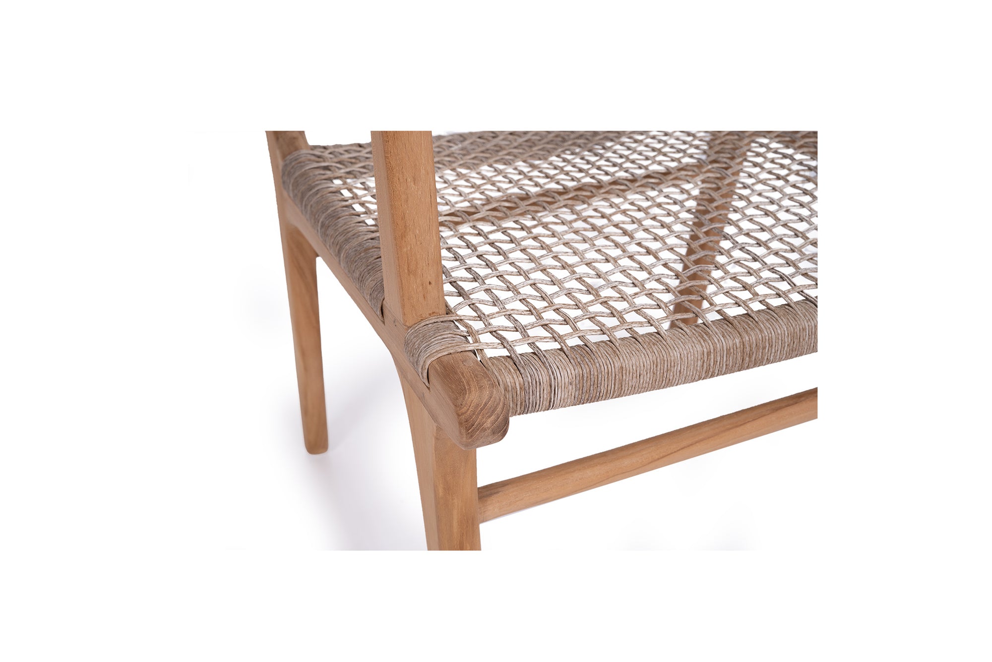 Zena Woven Cord Dining Armchair