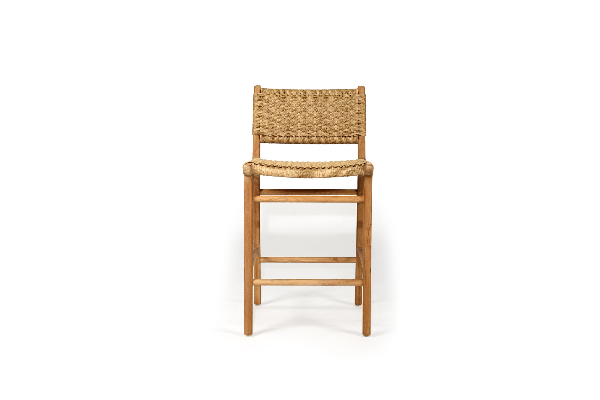 Zena backed counter stool