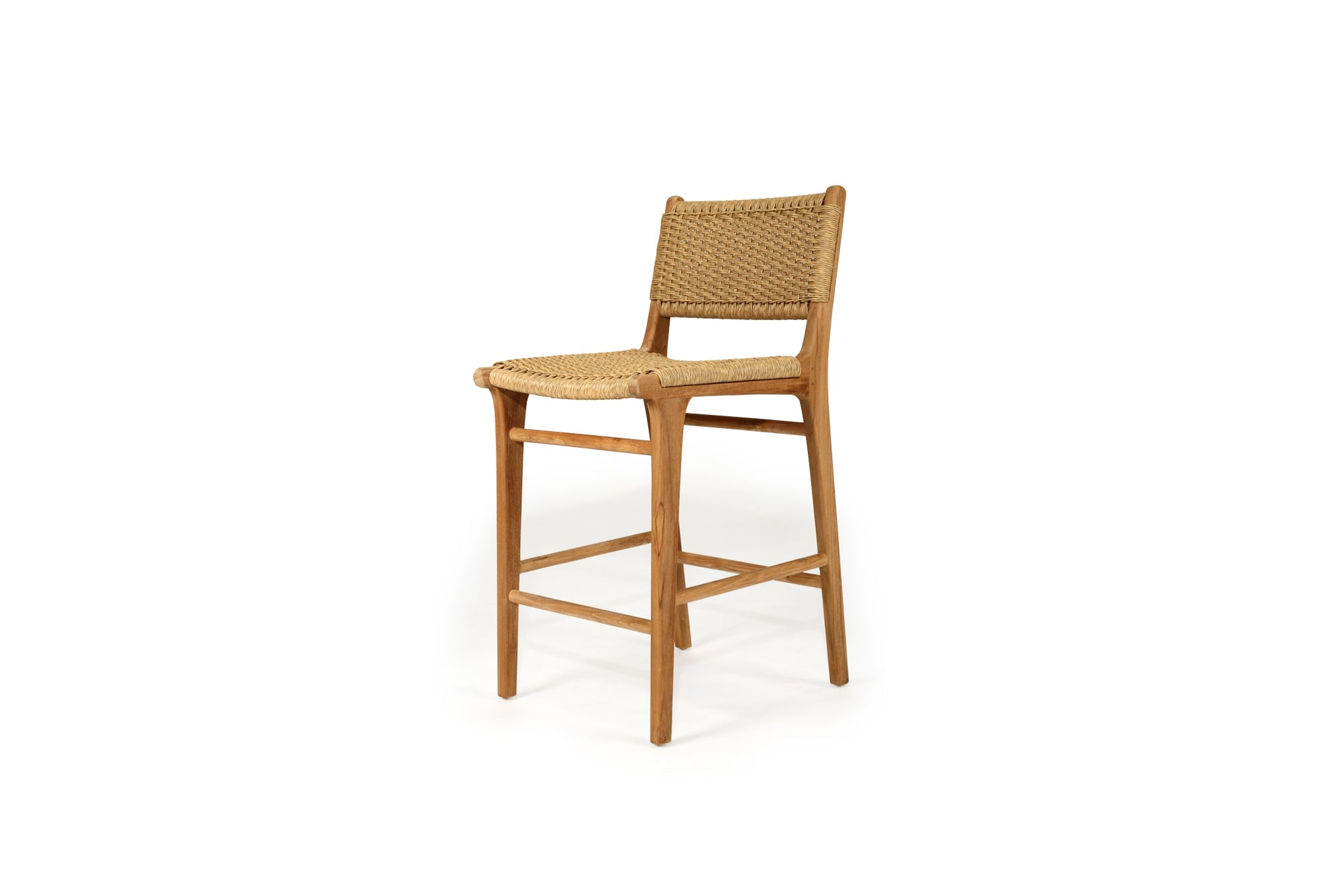 Zena backed counter stool