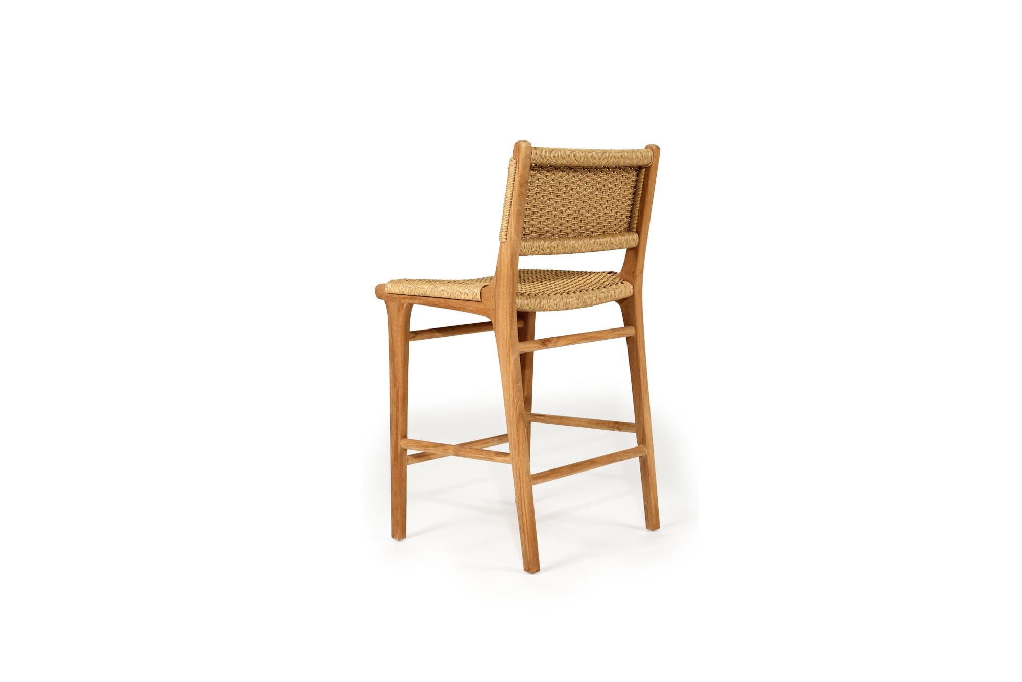 Zena backed counter stool