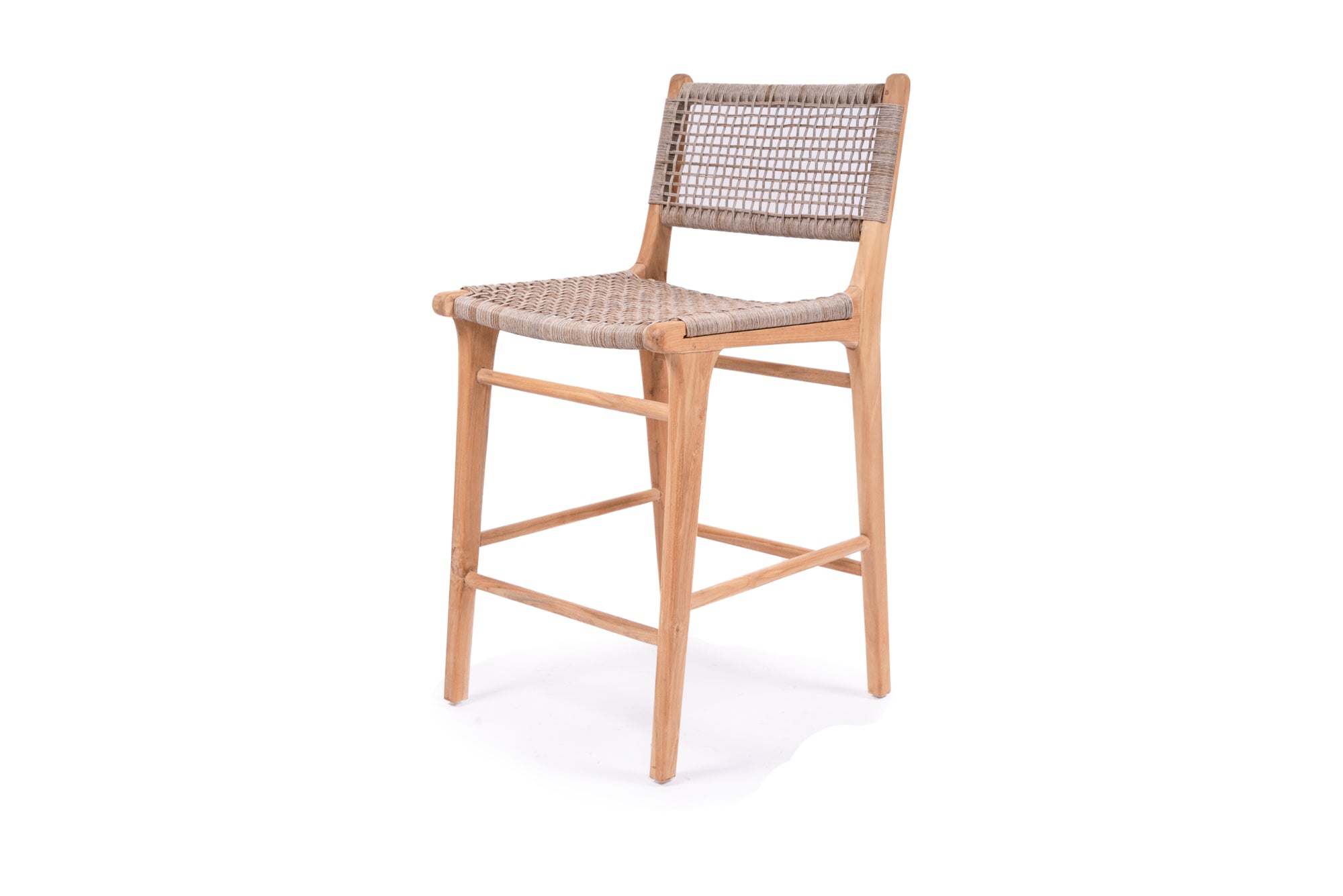 Zena backed counter stool