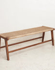 Ayda Woven Outdoor Bench