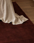 Baya Bastion Claret Wool Rug