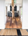 Zebra Baxter Stripe Jute Mat