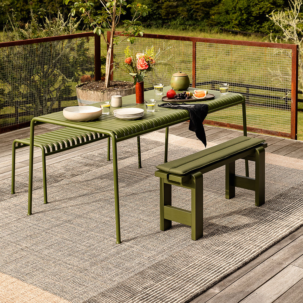 Baya Bedrock In/Outdoor Rug - Zinc