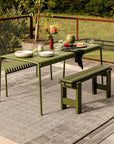 Baya Bedrock In/Outdoor Rug - Zinc
