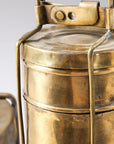 Vintage Indian Brass Lunchbox