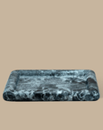 Black Blaze Rectangle Tray