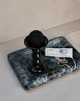 Black Blaze Rectangle Tray