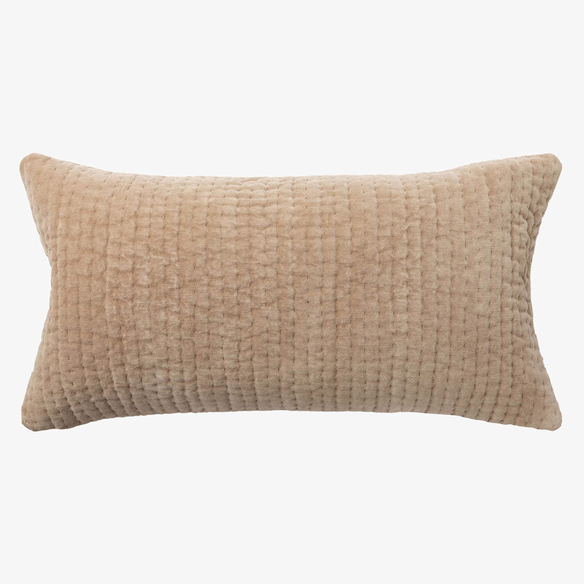Cino Cotton Velvet Lumbar Cushion