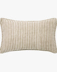 Gia Mocha Reversible Linen Cushion