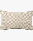 Gia Mocha Reversible Linen Cushion