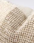 Coco Linen Cushion - White/Natural