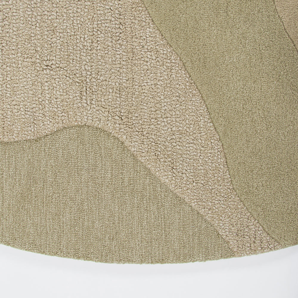 Baya Edgewater Round Rug - Pistachio