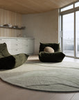 Baya Edgewater Round Rug - Pistachio