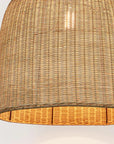 Taro Rattan Pendant - Goblet
