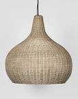 Taro Rattan Pendant - Bulb
