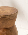 Nail Head Tree Stump Stool