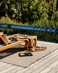 Baya Rhodes Slate In/Outdoor Rug - Teak