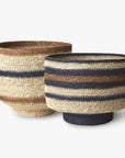 Sabine Indigo Woven Basket