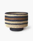 Sabine Indigo Woven Basket