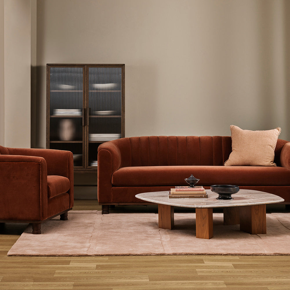 Baya Strata Clay Wool Rug