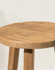 Talin Round Teak Stool