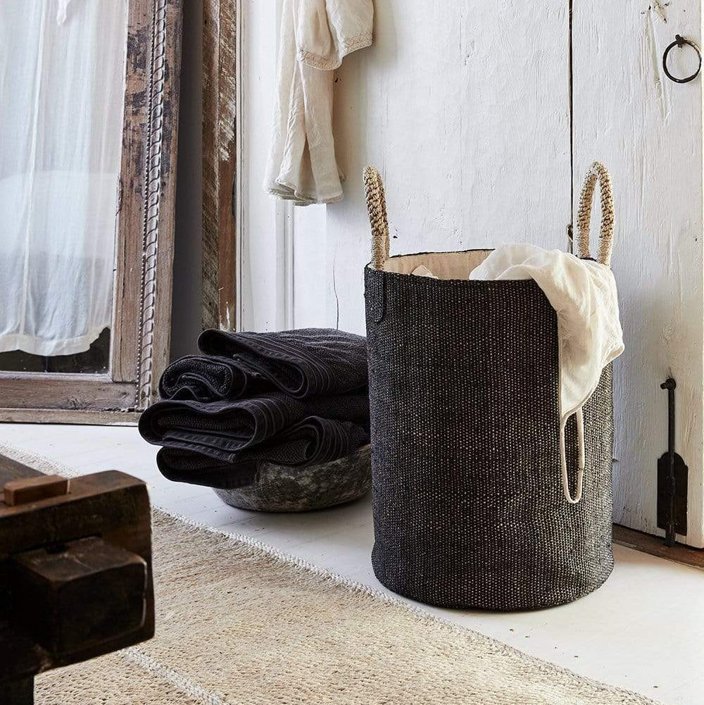 Boda Jute Basket - Charcoal