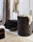 Boda Jute Basket - Charcoal