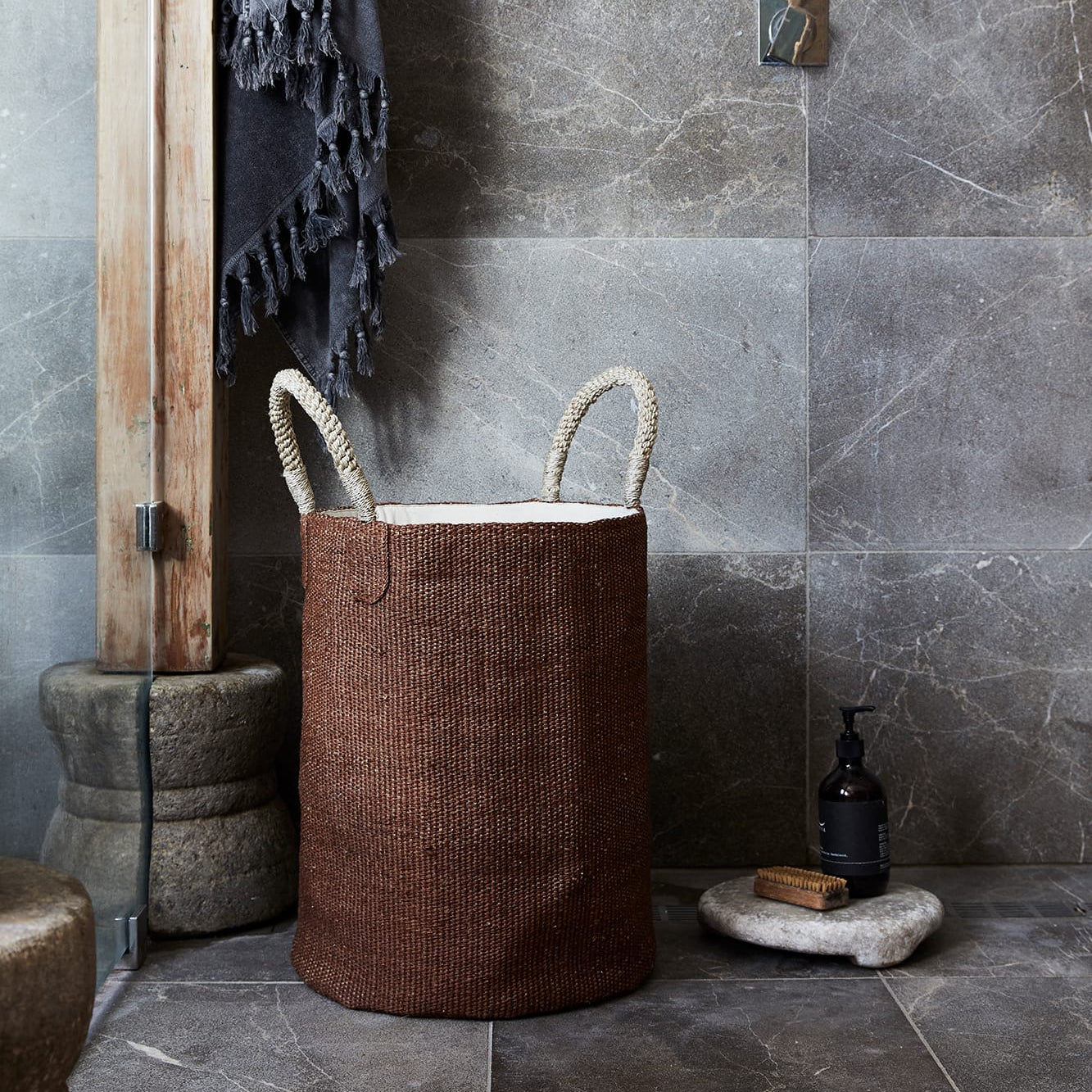 Boda Jute Basket - Earth