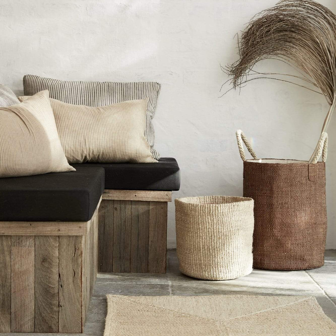 Boda Jute Basket - Earth