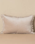 Velvet Lumbar Cushion